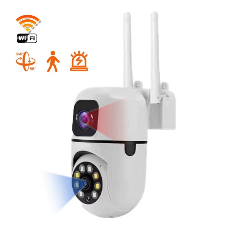 WiFi, PTZ Kamera za video nadzor, + bullet, 1MP+1MP