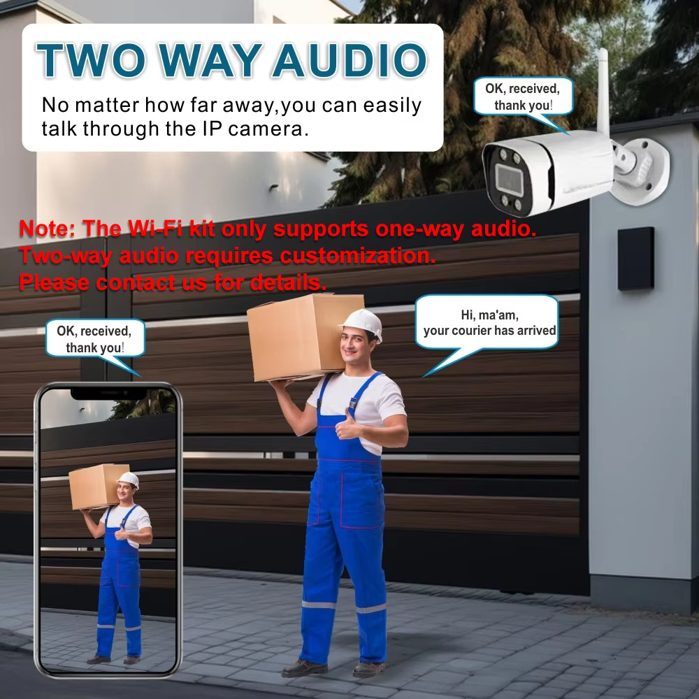 Set za video nadzor sa 4 WiFi kamere — foto 5