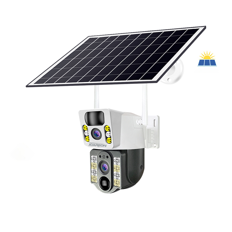 Solarna kamera za video nadzor 2", WiFi, PTZ, Dvostruki objektiv, 2MP+2MP